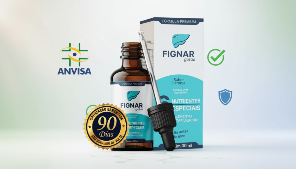 Fignar gotas 30ml é aprovado pela Anvisa e análise de segurança do suplemento