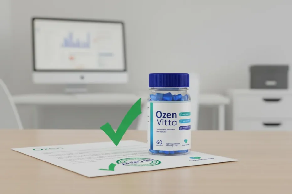 ozenvitta anvisa suplemento é aprovado seguro confiável análise regulatória